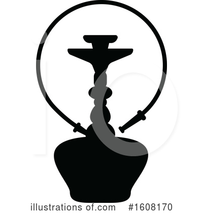 Hookah Clipart #1608170 by Vector Tradition SM