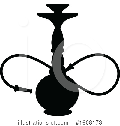 Hookah Clipart #1608173 by Vector Tradition SM