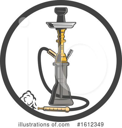 Royalty-Free (RF) Hookah Clipart Illustration by Vector Tradition SM - Stock Sample #1612349