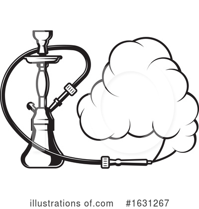 Hookah Clipart #1631267 by Vector Tradition SM