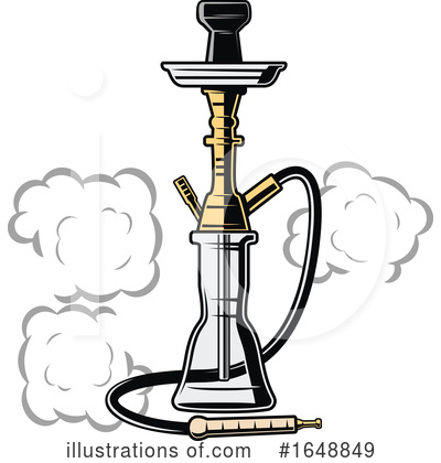 Royalty-Free (RF) Hookah Clipart Illustration by Vector Tradition SM - Stock Sample #1648849