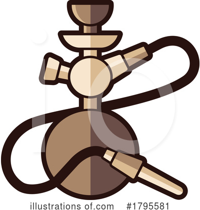 Royalty-Free (RF) Hookah Clipart Illustration by Any Vector - Stock Sample #1795581