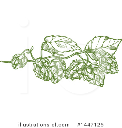 Royalty-Free (RF) Hops Clipart Illustration by Vector Tradition SM - Stock Sample #1447125