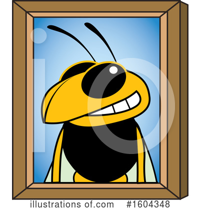 Yellow Jacket Clipart #1604348 by Mascot Junction