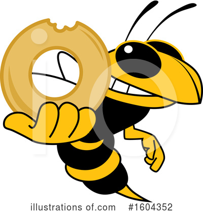 Royalty-Free (RF) Hornet Clipart Illustration by Mascot Junction - Stock Sample #1604352