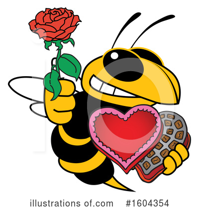 Hornet Clipart #1604354 by Mascot Junction