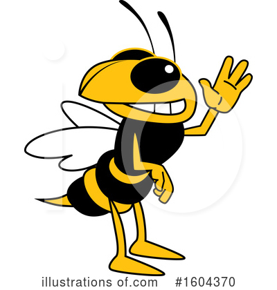 Hornet Clipart #1604370 by Mascot Junction