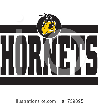 Hornet Clipart #1739895 by Johnny Sajem