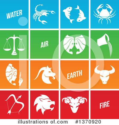 Royalty-Free (RF) Horoscope Clipart Illustration by cidepix - Stock Sample #1370920