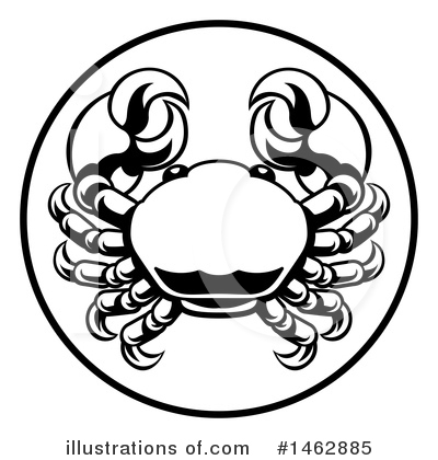 Crab Clipart #1462885 by AtStockIllustration