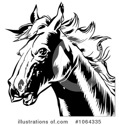 Royalty-Free (RF) Horse Clipart Illustration by dero - Stock Sample #1064335