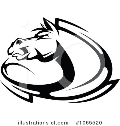 Royalty-Free (RF) Horse Clipart Illustration by Vector Tradition SM - Stock Sample #1065520