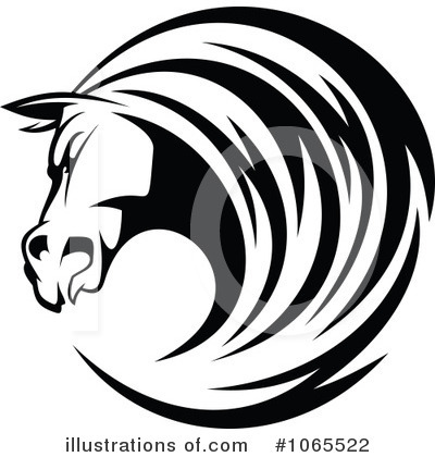 Royalty-Free (RF) Horse Clipart Illustration by Vector Tradition SM - Stock Sample #1065522