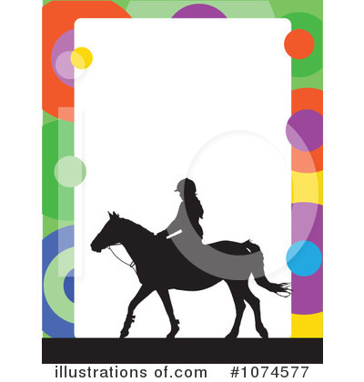 Horses Clipart #1074577 by Maria Bell