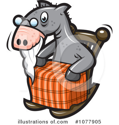 Royalty-Free (RF) Horse Clipart Illustration by jtoons - Stock Sample #1077905