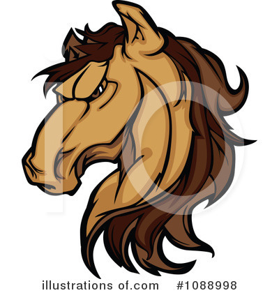 Mustang Clipart #1088998 by Chromaco