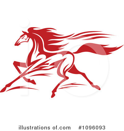 Royalty-Free (RF) Horse Clipart Illustration by Vector Tradition SM - Stock Sample #1096093