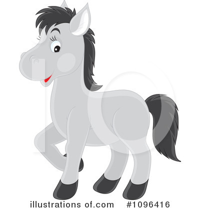 Royalty-Free (RF) Horse Clipart Illustration by Alex Bannykh - Stock Sample #1096416