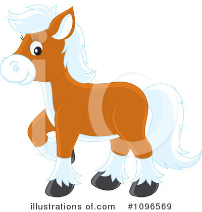 Royalty-Free (RF) Horse Clipart Illustration by Alex Bannykh - Stock Sample #1096569