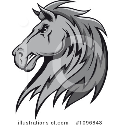 Royalty-Free (RF) Horse Clipart Illustration by Vector Tradition SM - Stock Sample #1096843