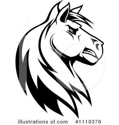 Royalty-Free (RF) Horse Clipart Illustration by Vector Tradition SM - Stock Sample #1110376