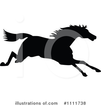 Royalty-Free (RF) Horse Clipart Illustration by Prawny Vintage - Stock Sample #1111738