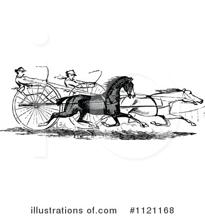 Royalty-Free (RF) Horse Clipart Illustration by Prawny Vintage - Stock Sample #1121168