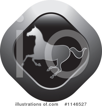 Royalty-Free (RF) Horse Clipart Illustration by Lal Perera - Stock Sample #1146527