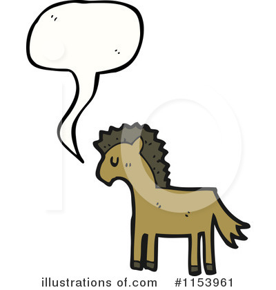 Royalty-Free (RF) Horse Clipart Illustration by lineartestpilot - Stock Sample #1153961