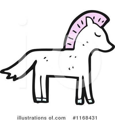 Royalty-Free (RF) Horse Clipart Illustration by lineartestpilot - Stock Sample #1168431
