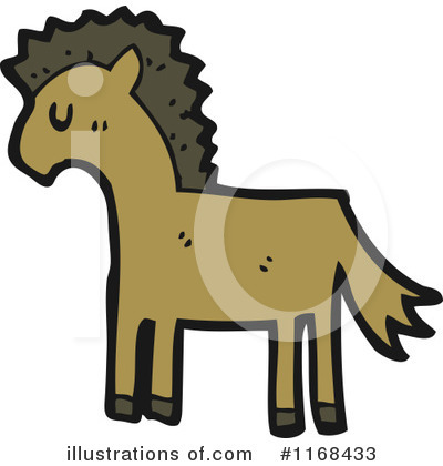 Royalty-Free (RF) Horse Clipart Illustration by lineartestpilot - Stock Sample #1168433