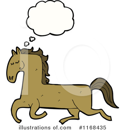Royalty-Free (RF) Horse Clipart Illustration by lineartestpilot - Stock Sample #1168435