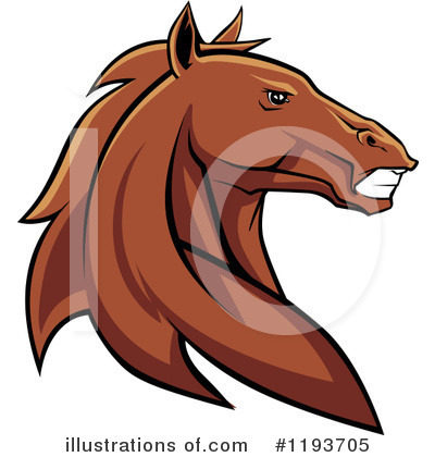Royalty-Free (RF) Horse Clipart Illustration by Vector Tradition SM - Stock Sample #1193705