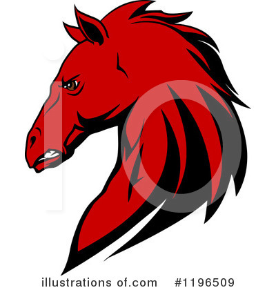 Royalty-Free (RF) Horse Clipart Illustration by Vector Tradition SM - Stock Sample #1196509