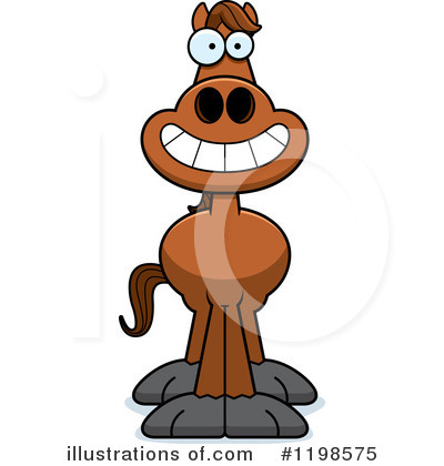 Royalty-Free (RF) Horse Clipart Illustration by Cory Thoman - Stock Sample #1198575