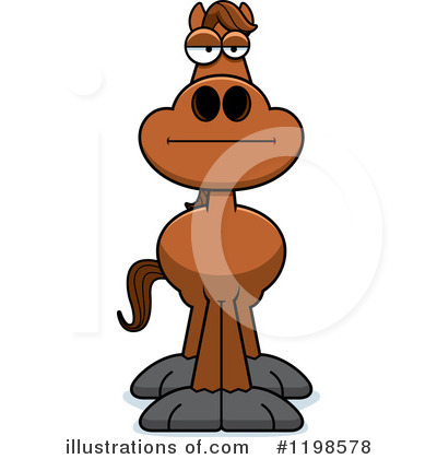 Royalty-Free (RF) Horse Clipart Illustration by Cory Thoman - Stock Sample #1198578