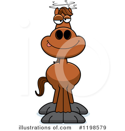 Royalty-Free (RF) Horse Clipart Illustration by Cory Thoman - Stock Sample #1198579