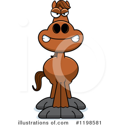 Royalty-Free (RF) Horse Clipart Illustration by Cory Thoman - Stock Sample #1198581