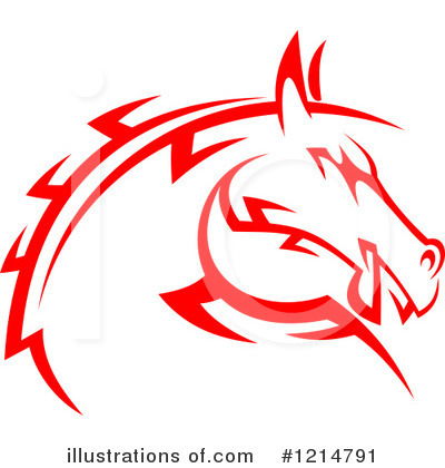 Royalty-Free (RF) Horse Clipart Illustration by Vector Tradition SM - Stock Sample #1214791