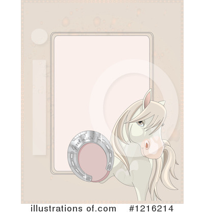 Royalty-Free (RF) Horse Clipart Illustration by Pushkin - Stock Sample #1216214