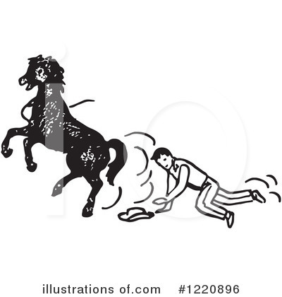 Royalty-Free (RF) Horse Clipart Illustration by Picsburg - Stock Sample #1220896