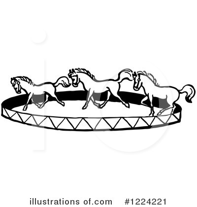 Royalty-Free (RF) Horse Clipart Illustration by Picsburg - Stock Sample #1224221