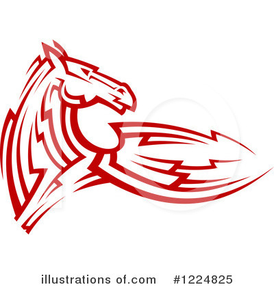 Royalty-Free (RF) Horse Clipart Illustration by Vector Tradition SM - Stock Sample #1224825