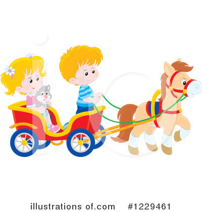 Royalty-Free (RF) Horse Clipart Illustration by Alex Bannykh - Stock Sample #1229461