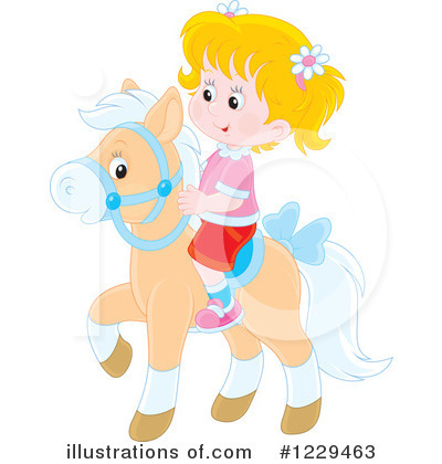 Royalty-Free (RF) Horse Clipart Illustration by Alex Bannykh - Stock Sample #1229463