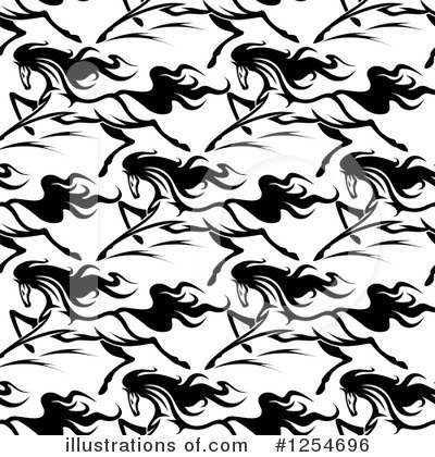 Royalty-Free (RF) Horse Clipart Illustration by Vector Tradition SM - Stock Sample #1254696