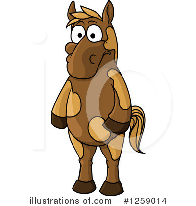 Royalty-Free (RF) Horse Clipart Illustration by Vector Tradition SM - Stock Sample #1259014
