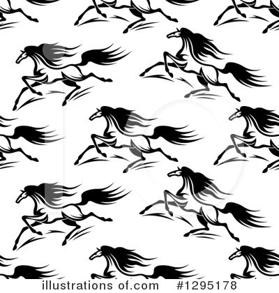 Royalty-Free (RF) Horse Clipart Illustration by Vector Tradition SM - Stock Sample #1295178