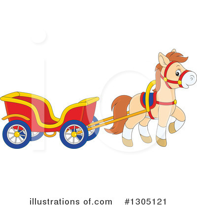 Royalty-Free (RF) Horse Clipart Illustration by Alex Bannykh - Stock Sample #1305121