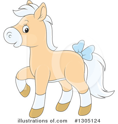 Royalty-Free (RF) Horse Clipart Illustration by Alex Bannykh - Stock Sample #1305124